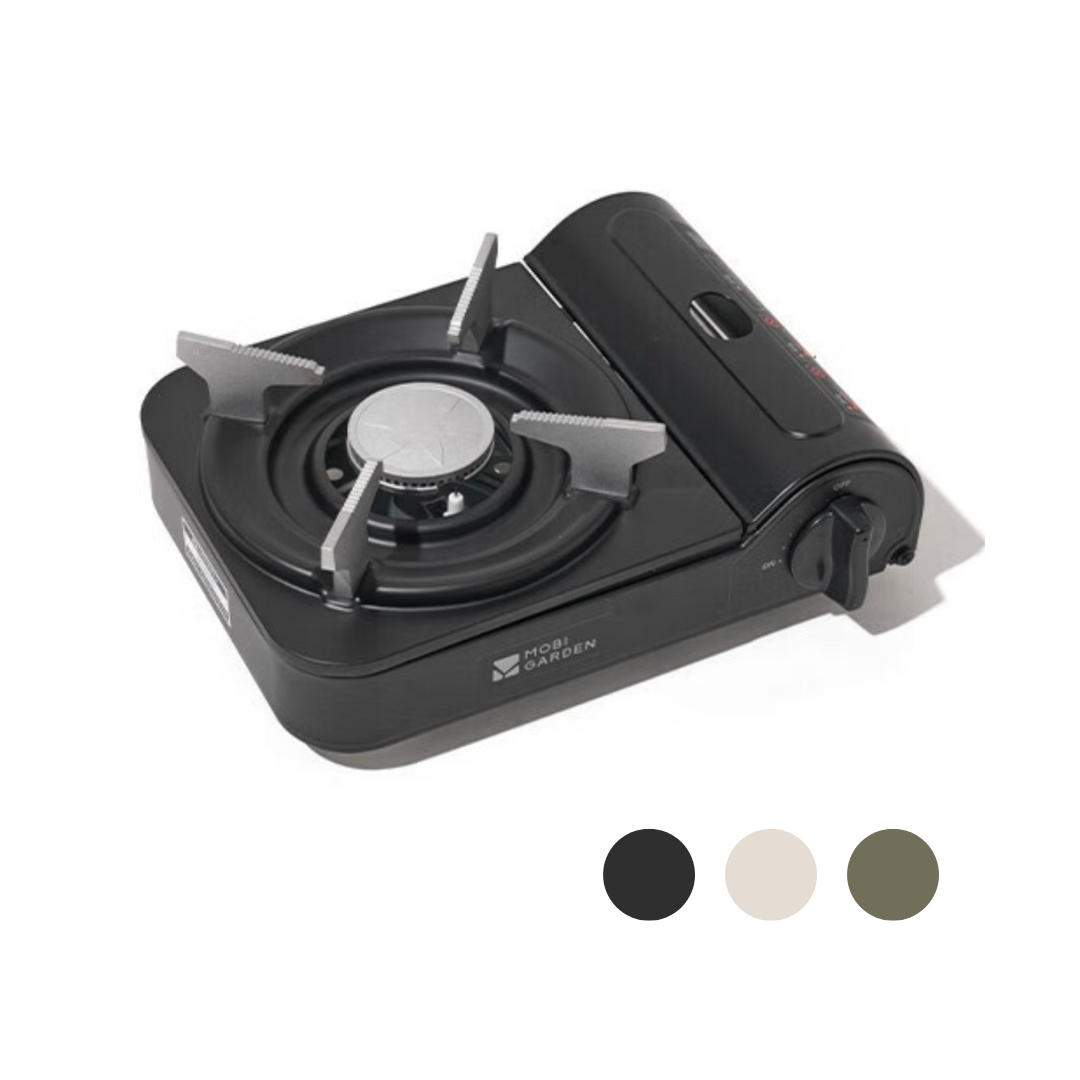 MOBI GARDEN Cassette Gas Square Mini Stove
