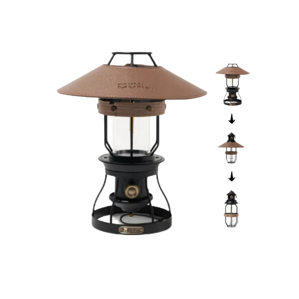 MOBI GARDEN Vintage Multi-Function Hanging Camp Lamp