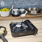 MOBI GARDEN Cassette Gas Square Mini Stove