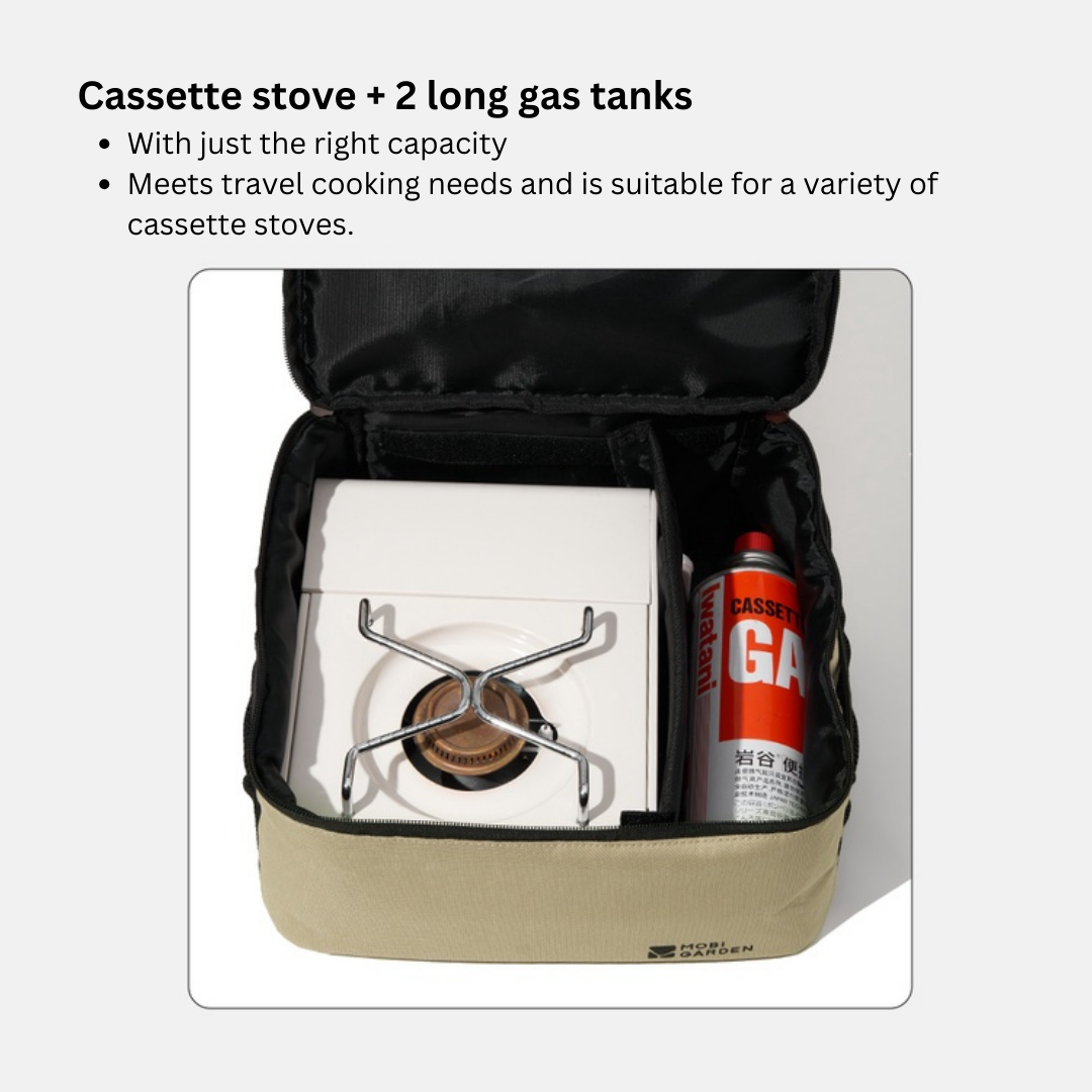 MOBI GARDEN Multipurpose Cassette Stove Storage Bag