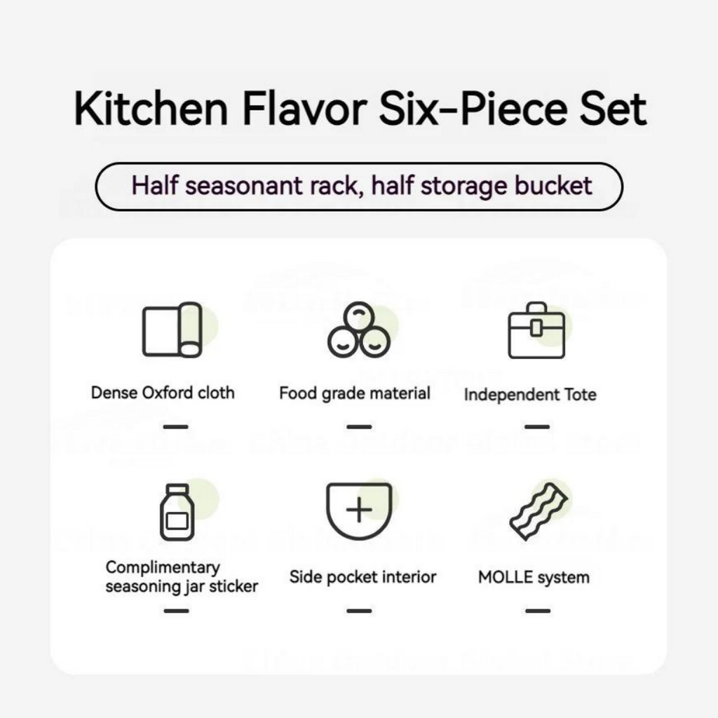 MOBI GARDEN Multipurpose Seasoning Storage Bag