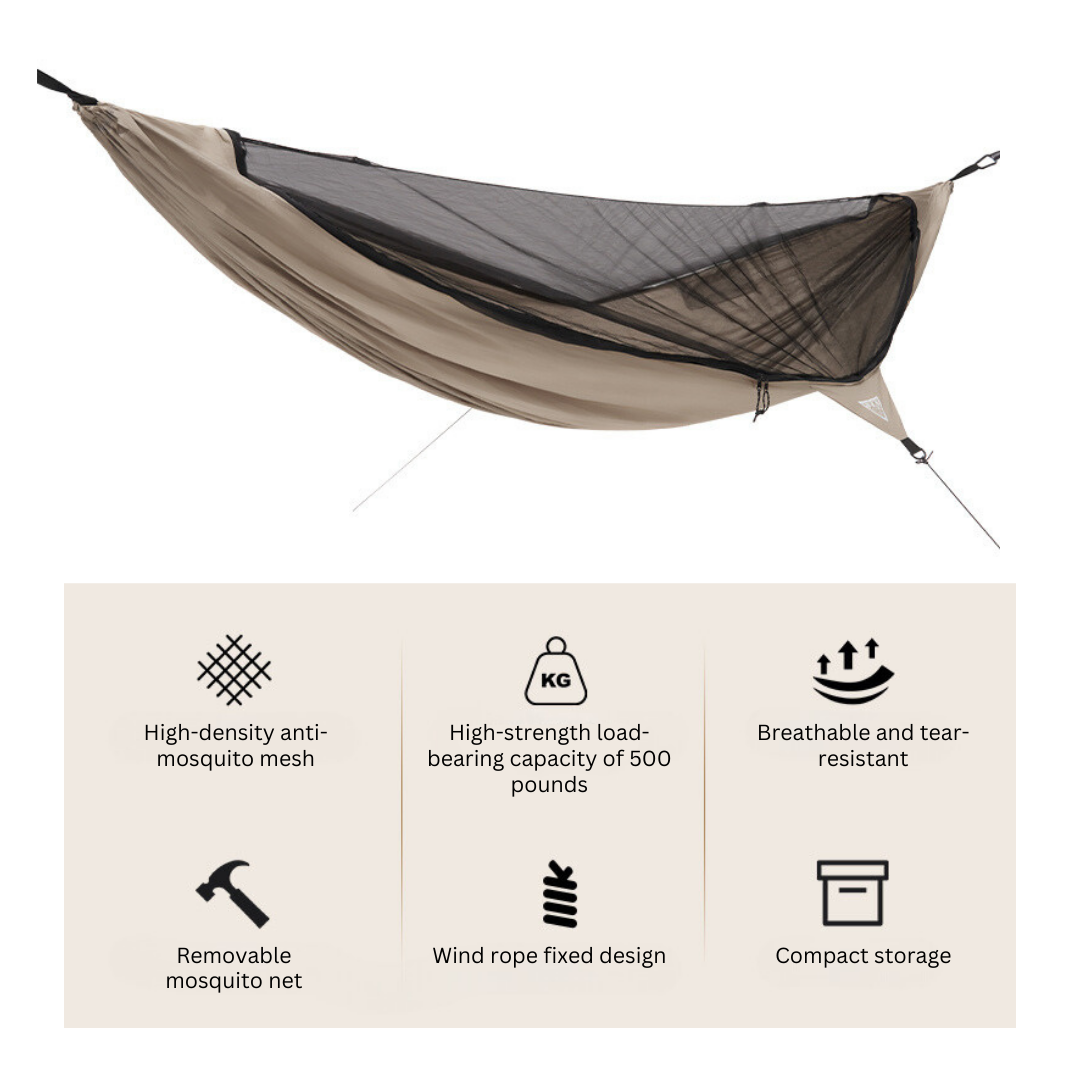 MOBI GARDEN Hammock with Mosquito Mesh
