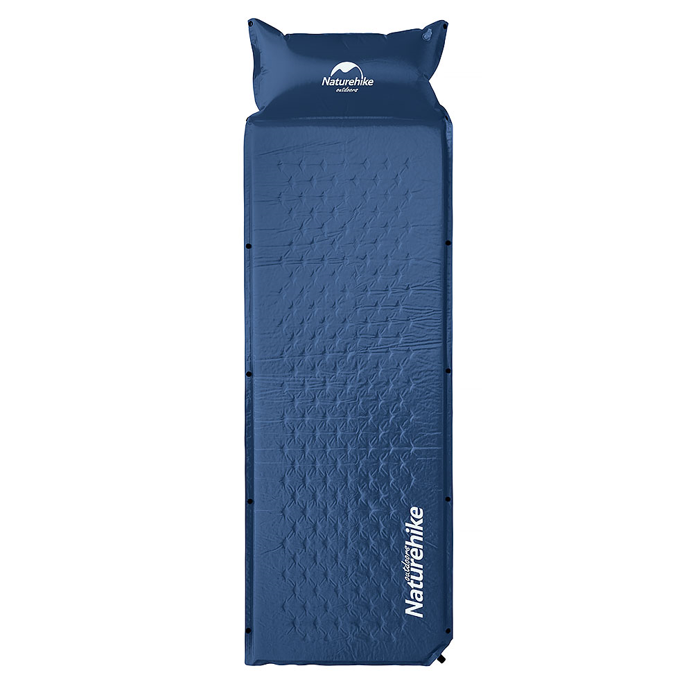 NATUREHIKE One Man Inflatable Sleeping Pad With Pillow