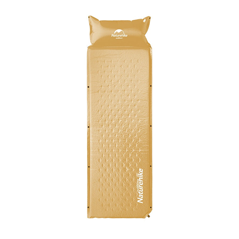 NATUREHIKE One Man Inflatable Sleeping Pad With Pillow