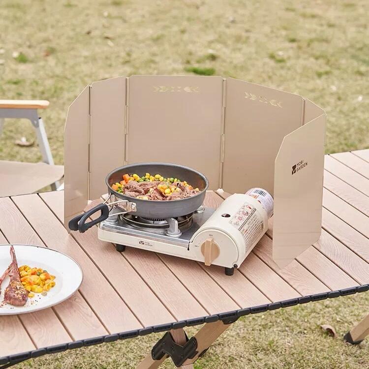 MOBI GARDEN Windshield for Cassette Stove