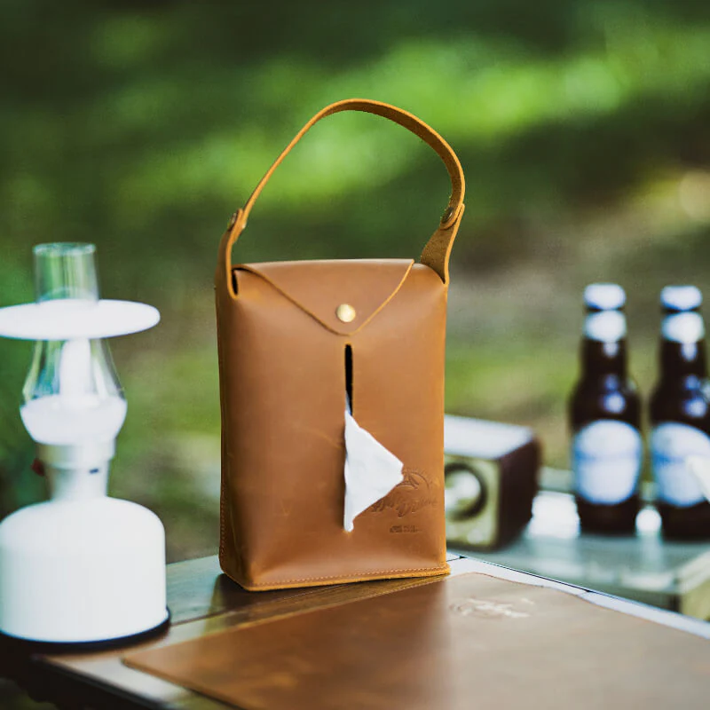 MOBI GARDEN Cowhide Paper Tissue Box
