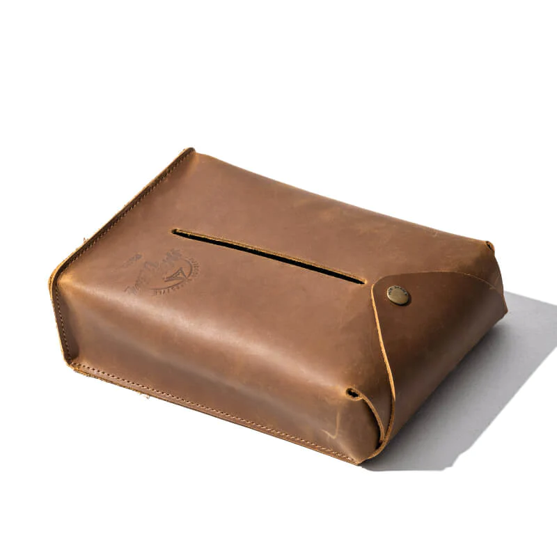 MOBI GARDEN Cowhide Paper Tissue Box
