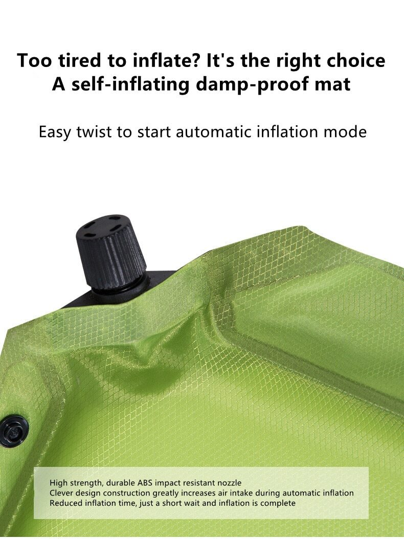 MOBI GARDEN 3CM Double Automatic Inflatable Sleeping Pad