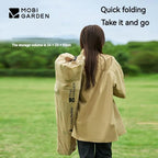 MOBI GARDEN Folding Lazy Chair with Leg Rest