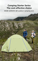MOBI GARDEN Double Layer 4P Camping Tent