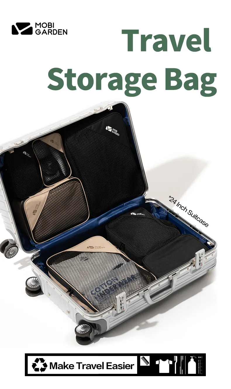 MOBI GARDEN Travel Storage Bag Packing Cube – L