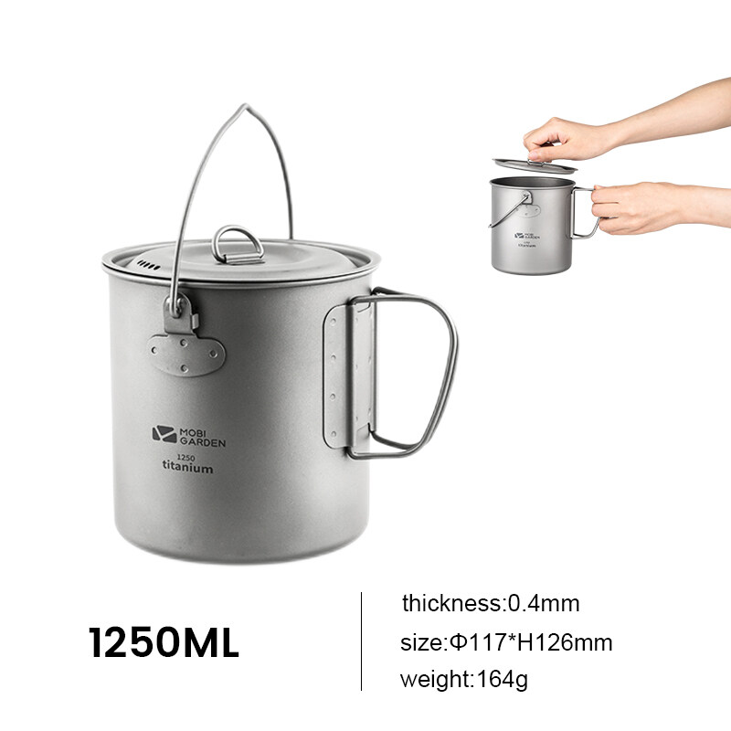 MOBI GARDEN Titanium Hanging Pot 1250ml