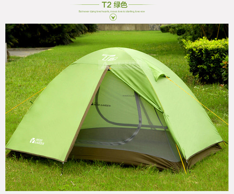 MOBI GARDEN T2 Tent 2P Double Layer Tent