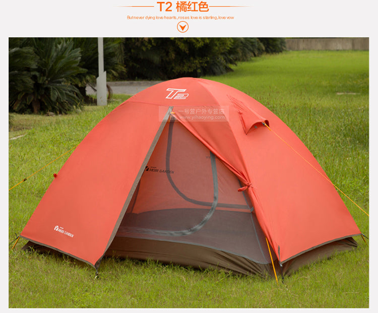 MOBI GARDEN T2 Tent 2P Double Layer Tent