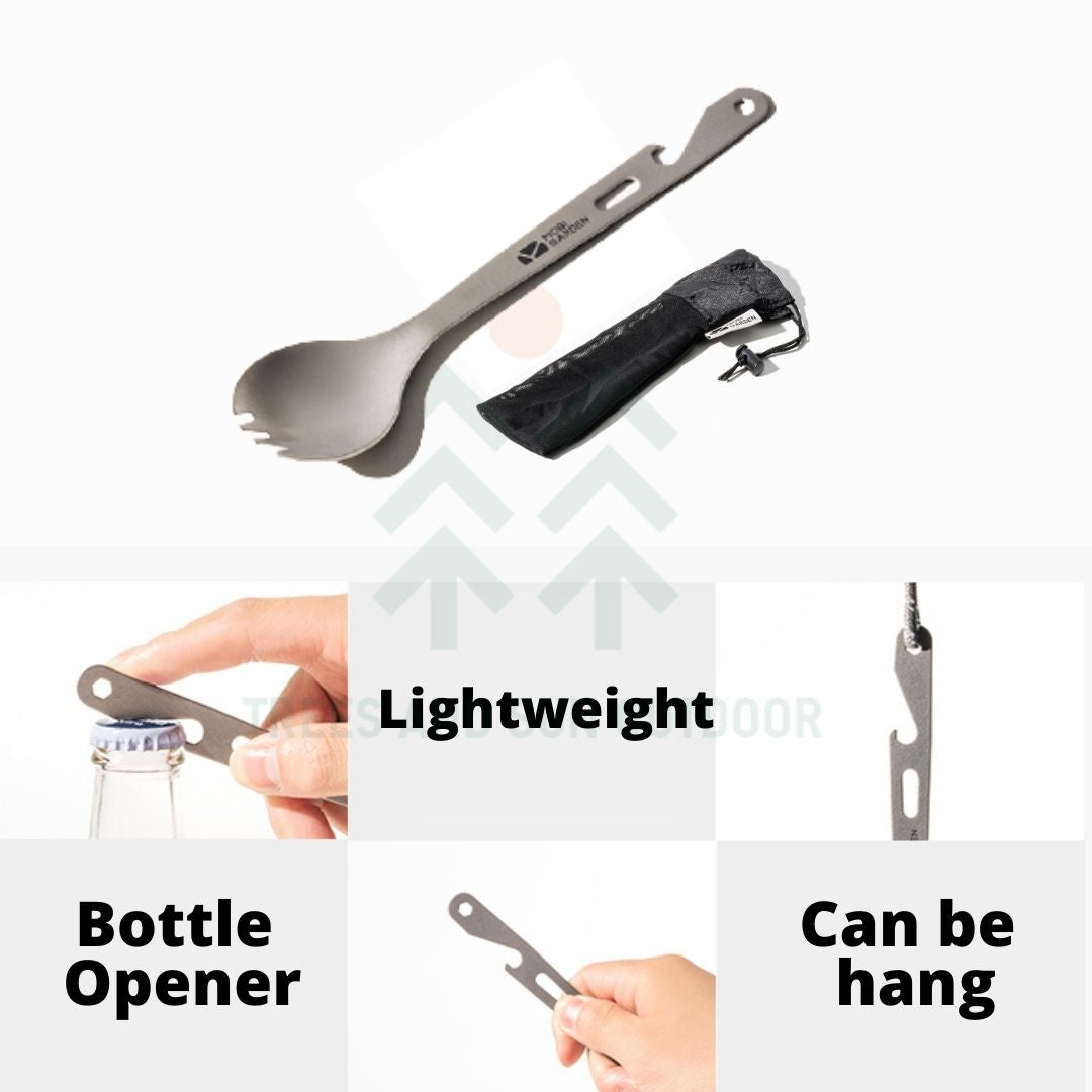 MOBI GARDEN Titanium Spork
