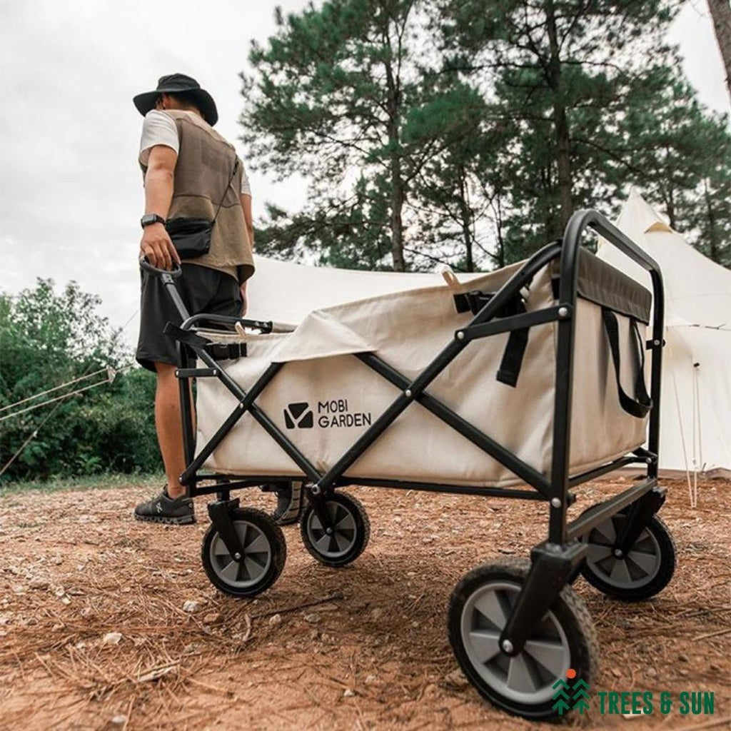 MOBI GARDEN Camping Trolley Wagon 100L