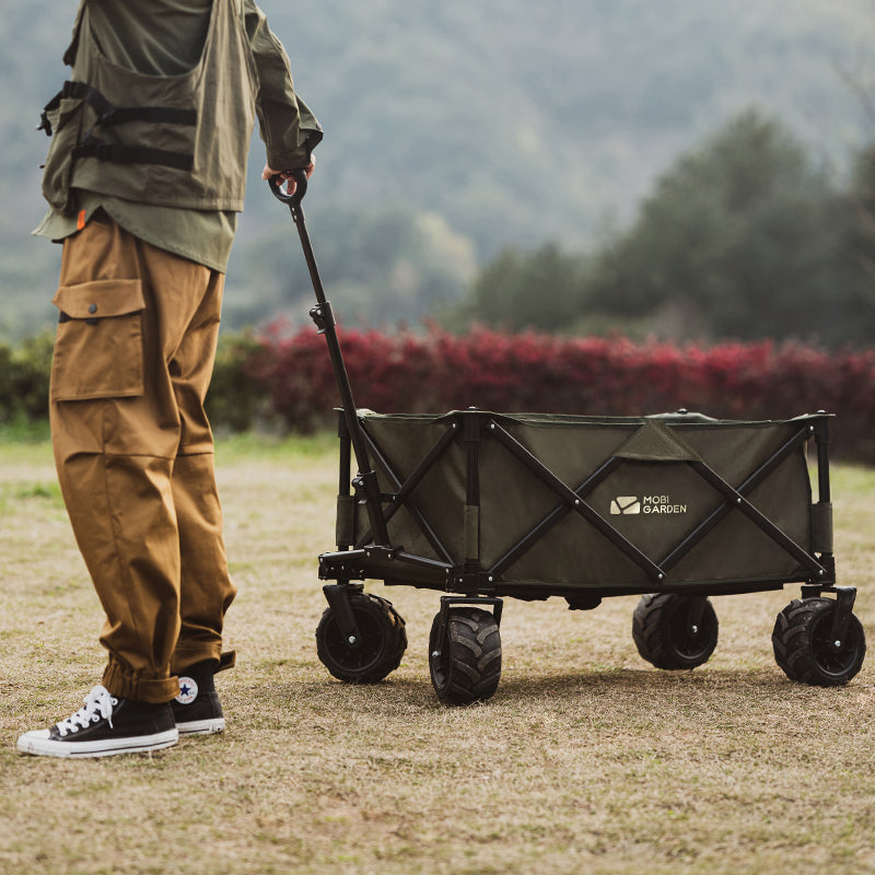 MOBI GARDEN Camping Wagon Trolley 140L