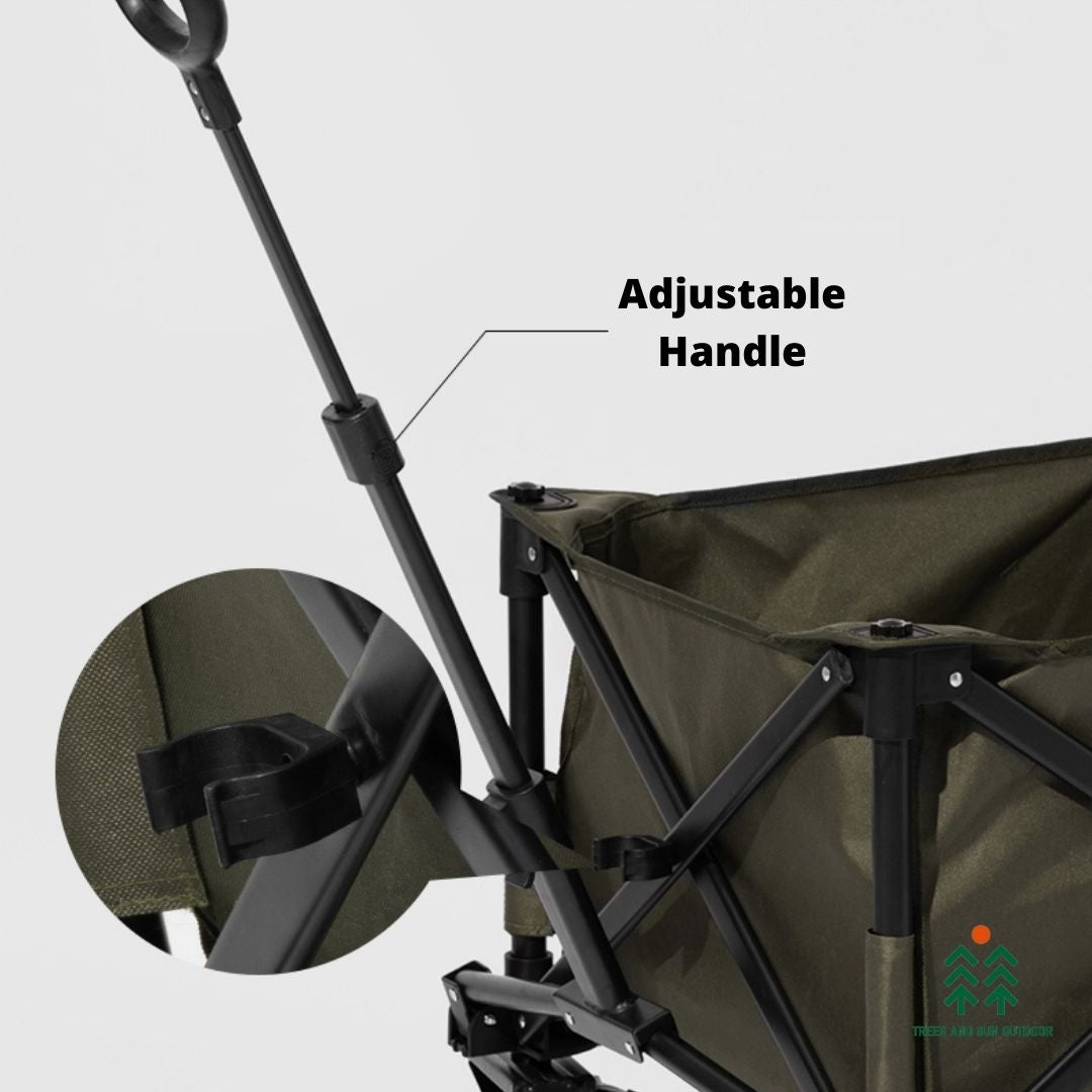 MOBI GARDEN Camping Wagon Trolley 140L