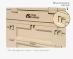 MOBI GARDEN Folding Camping Storage Box 80L
