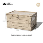 MOBI GARDEN Folding Camping Storage Box 80L