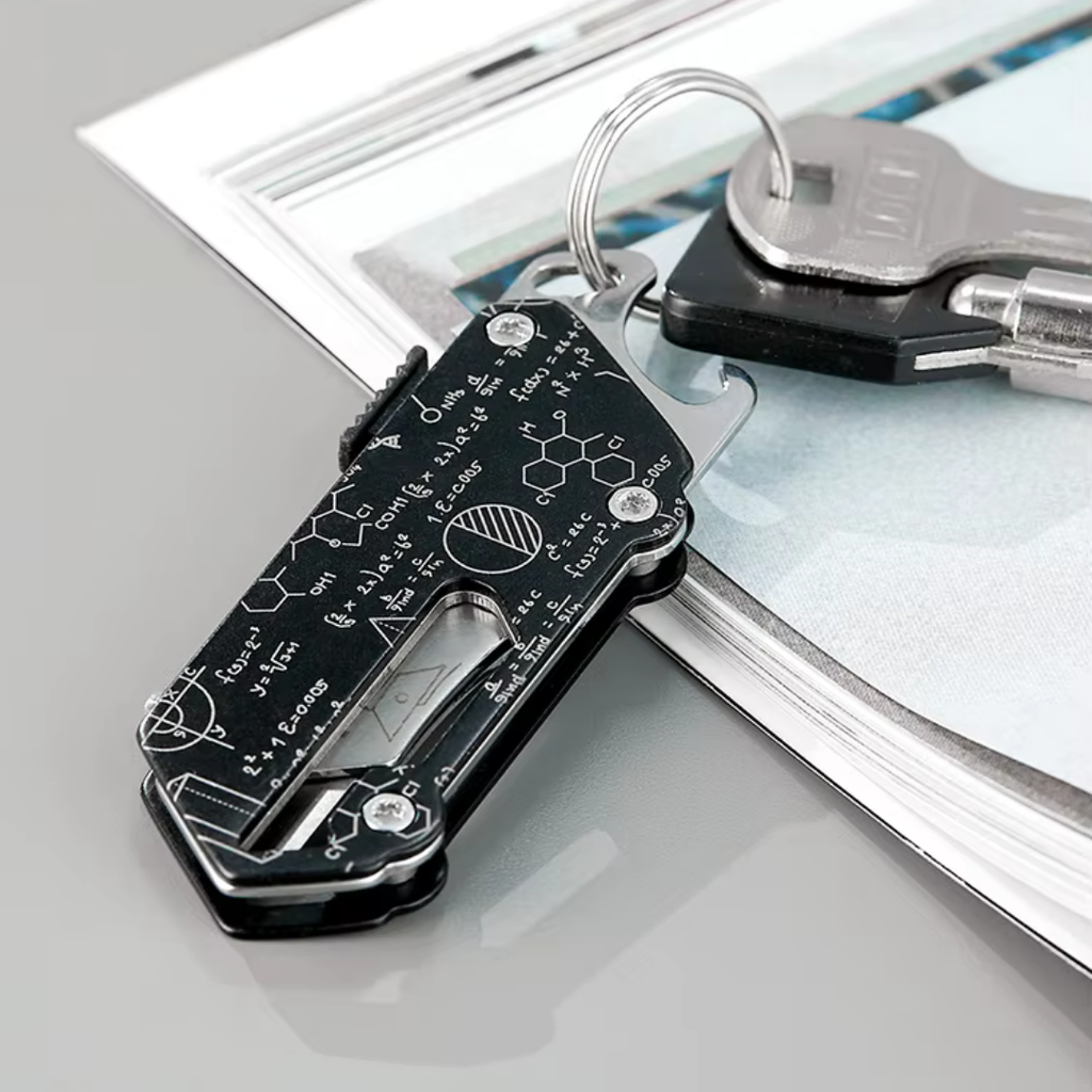 SWISS TECH Sea Horse Black Multi-Function Cutter Mini KF1001