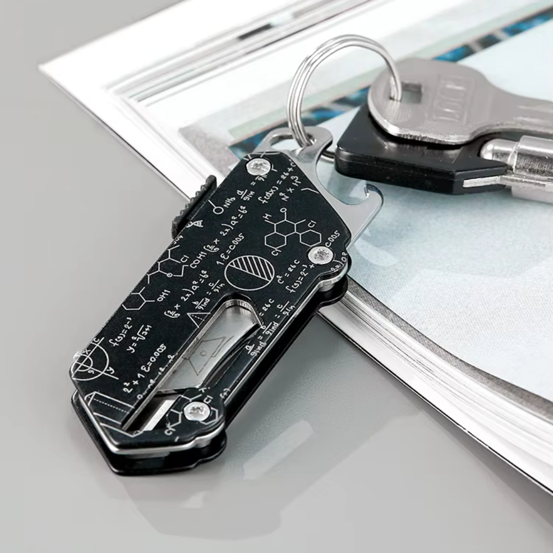 SWISS TECH Sea Horse Black Multi-Function Cutter Mini KF1001