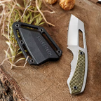 SWISS TECH Fixed Blade Army Green Straight Blade Portable J0200021