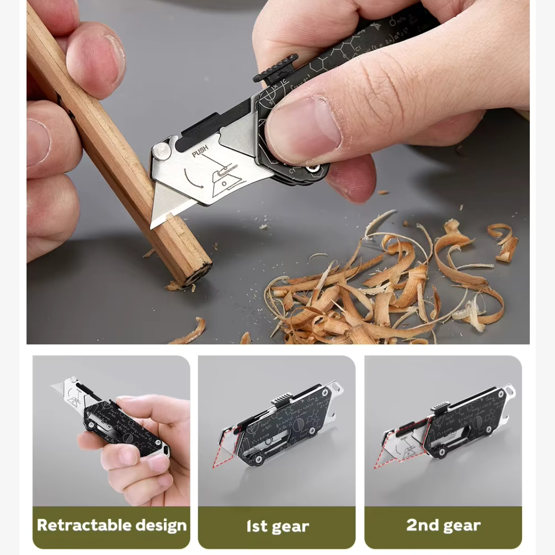 SWISS TECH Sea Horse Steel Multi-Function Cutter Mini KF1002
