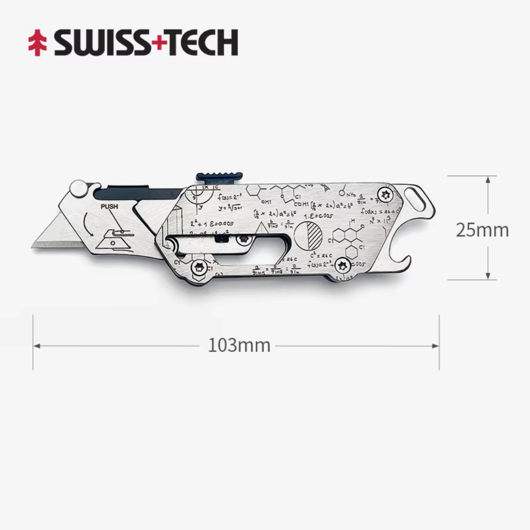 SWISS TECH Sea Horse Steel Multi-Function Cutter Mini KF1002