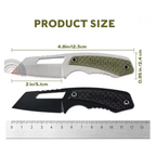 SWISS TECH Fixed Blade Army Green Straight Blade Portable J0200021