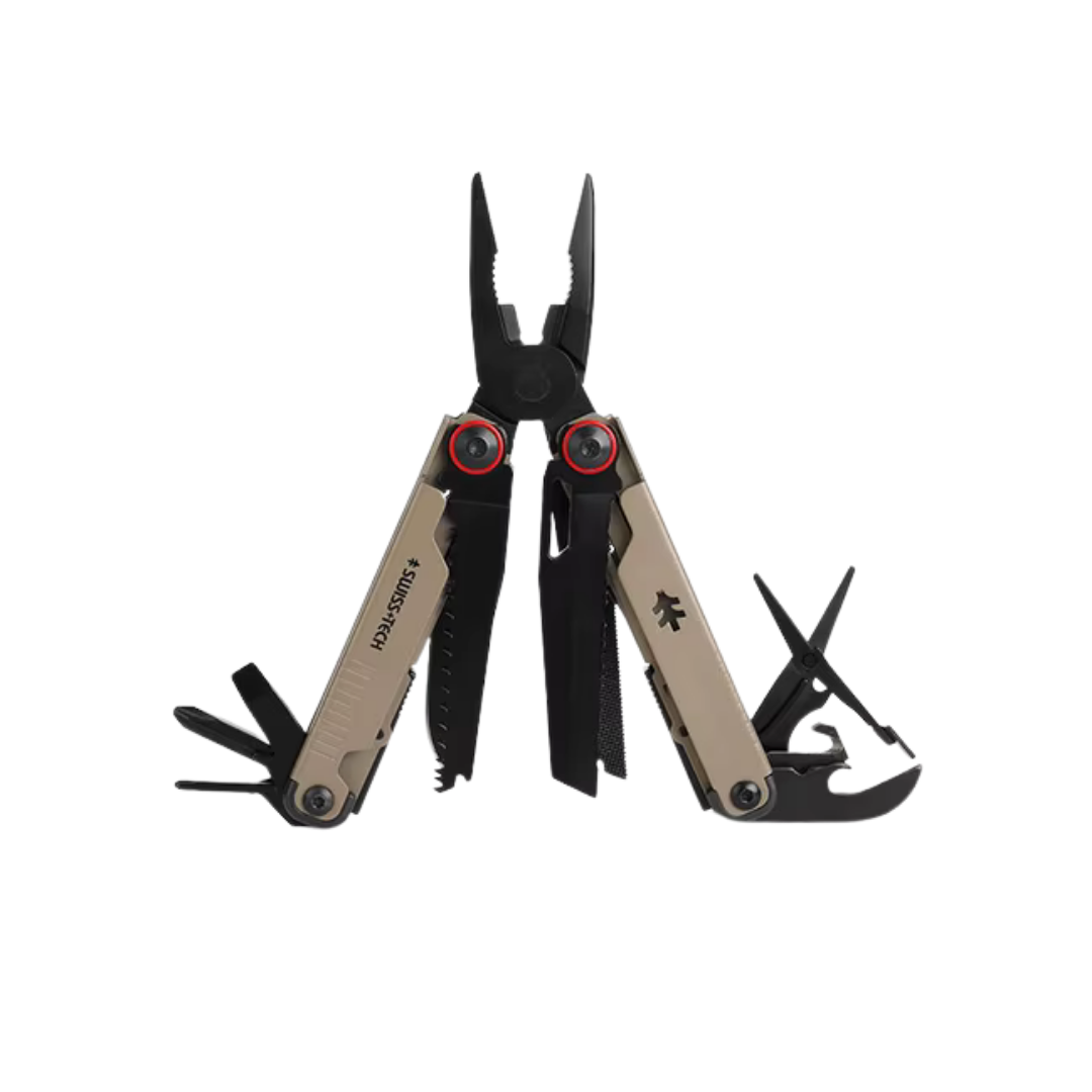 SWISS TECH Chameleon 16 in 1 Sand Multi-Functional Pliers ML2033