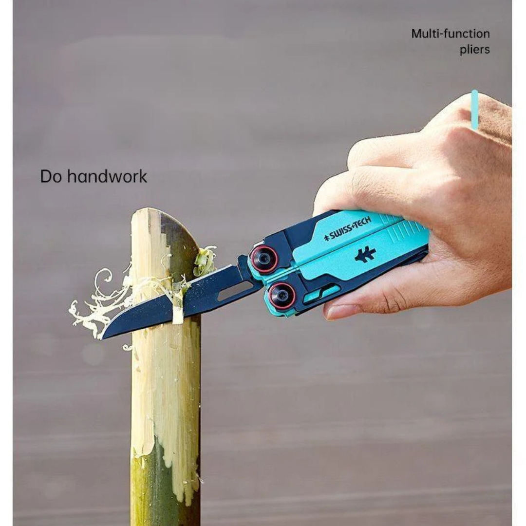 SWISS TECH Chameleon 16 in 1 Cream Multi-Functional Pliers ML2034