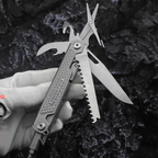 SWISS TECH Wolf Tooth 11 IN 1 Silver Folding Mini Multitool WP1002