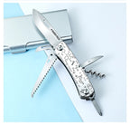 SWISS TECH Parrot 9 in 1 Silver Folding Pocket Multi-tool Kit AK1002