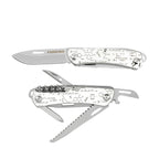SWISS TECH Parrot 9 in 1 Silver Folding Pocket Multi-tool Kit AK1002