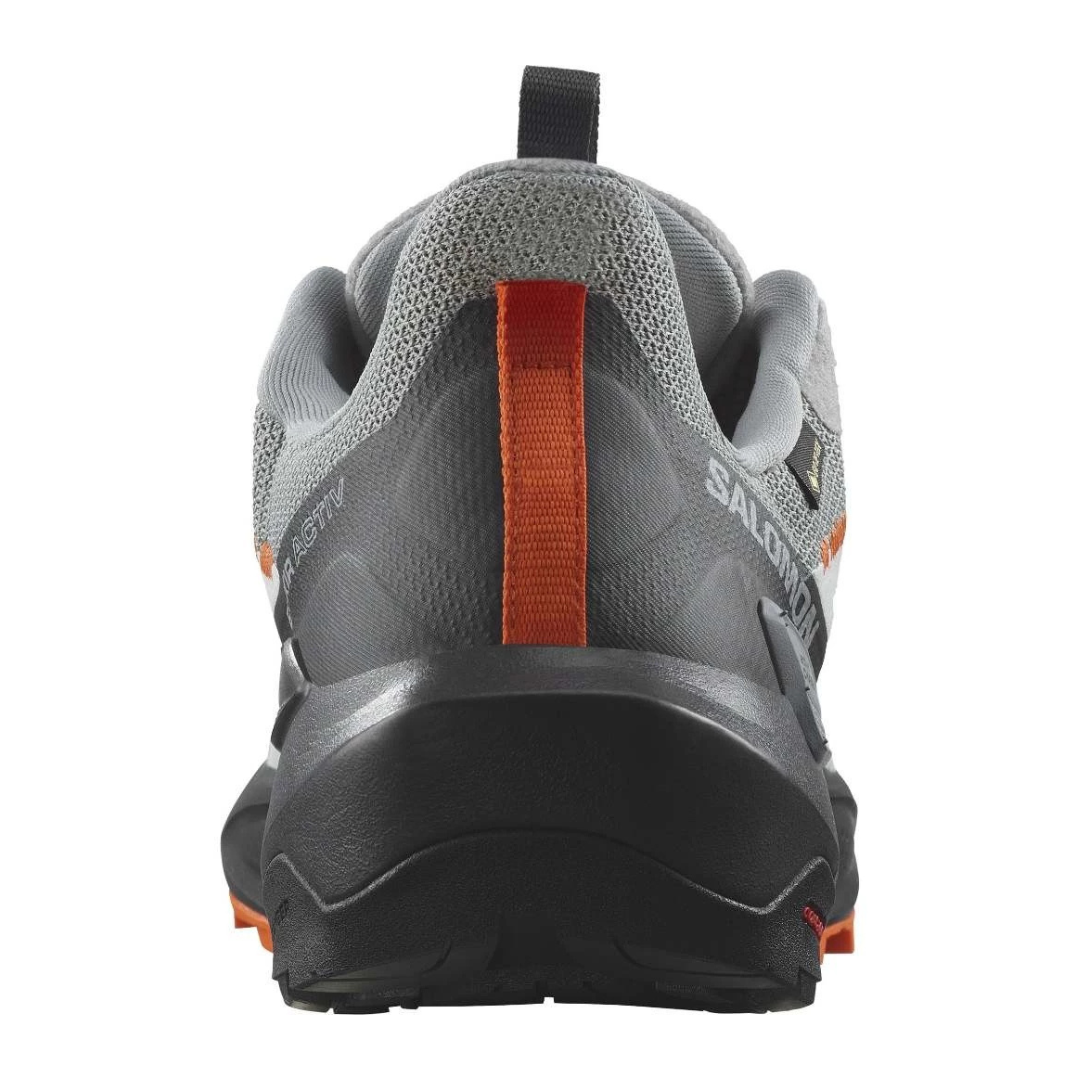 SALOMON Men's Elixir Activ Goretex Shoes - Sharkskin/Phantom/Dragon Fire