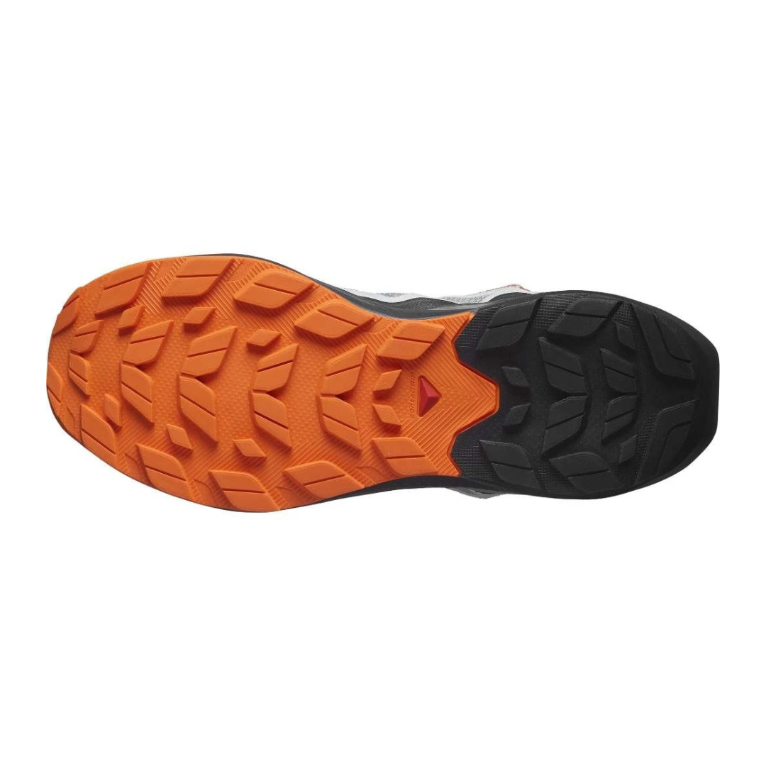SALOMON Men's Elixir Activ Goretex Shoes - Sharkskin/Phantom/Dragon Fire