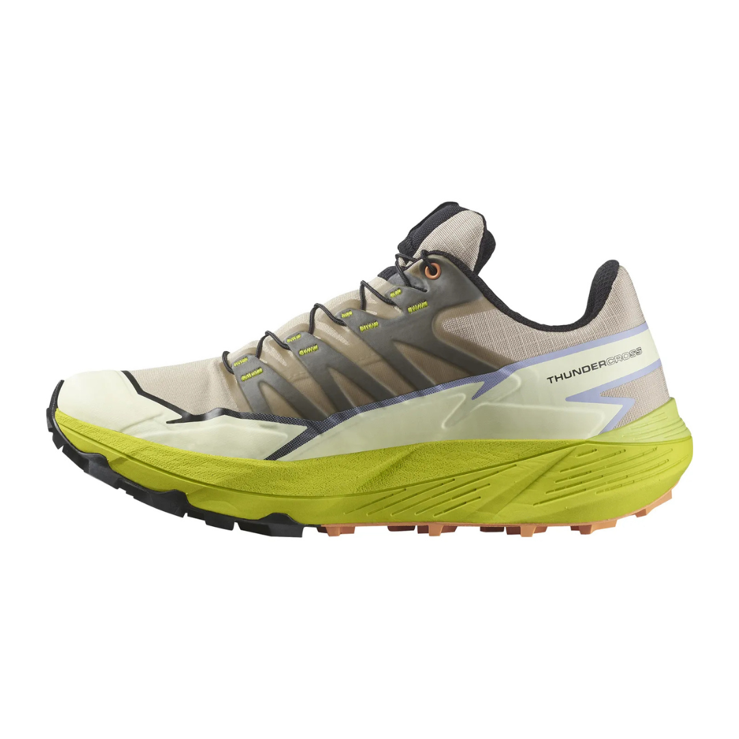 SALOMON Women's Thundercross Shoes - Safari/Sulphur Spring/Black