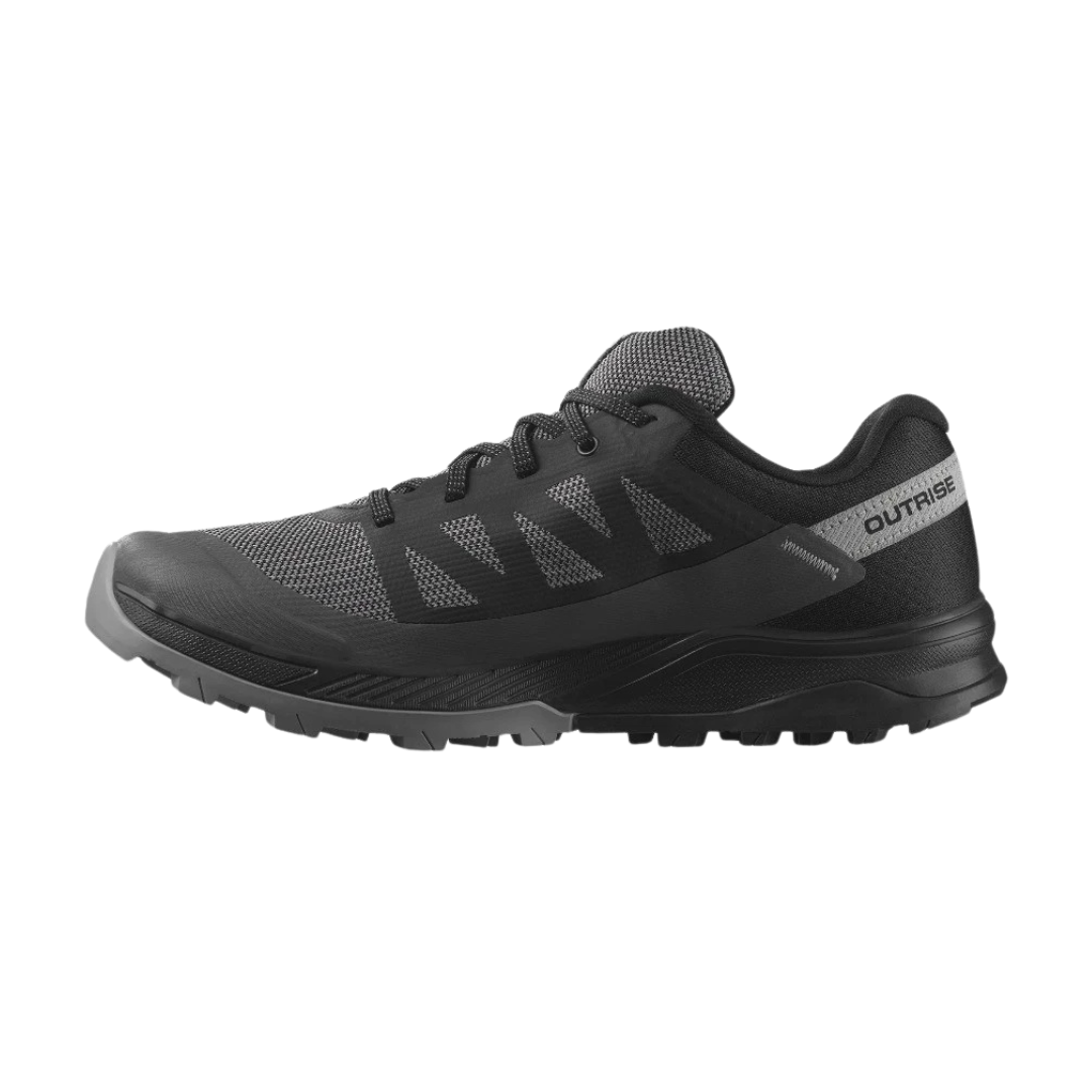 SALOMON Women's Outrise Goretex Shoes - Black/Magnet/Gull