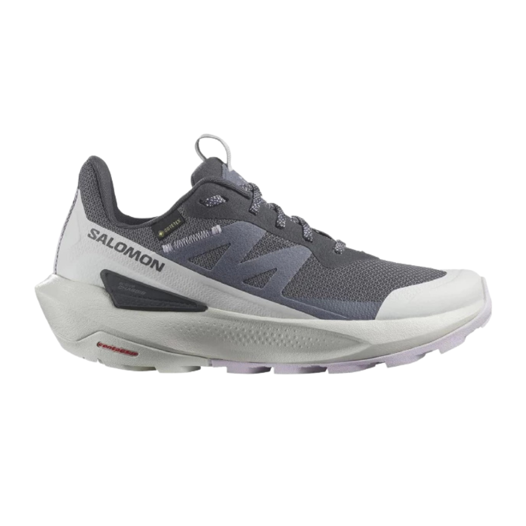 SALOMON Women's Elixir Activ Goretex Shoes- India Ink/Glacier Gray/Orchid Petal