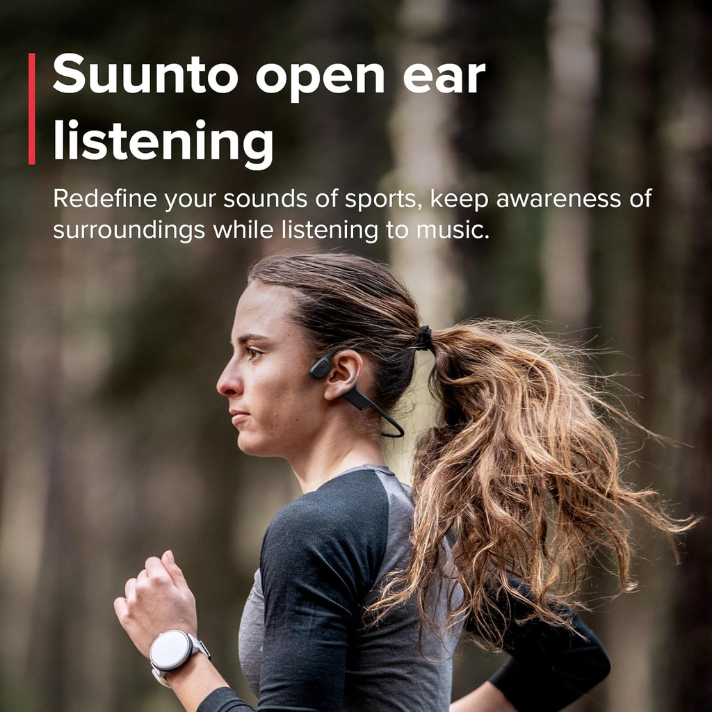 SUUNTO Sonic Open-Ear Bone Conduction Headphones