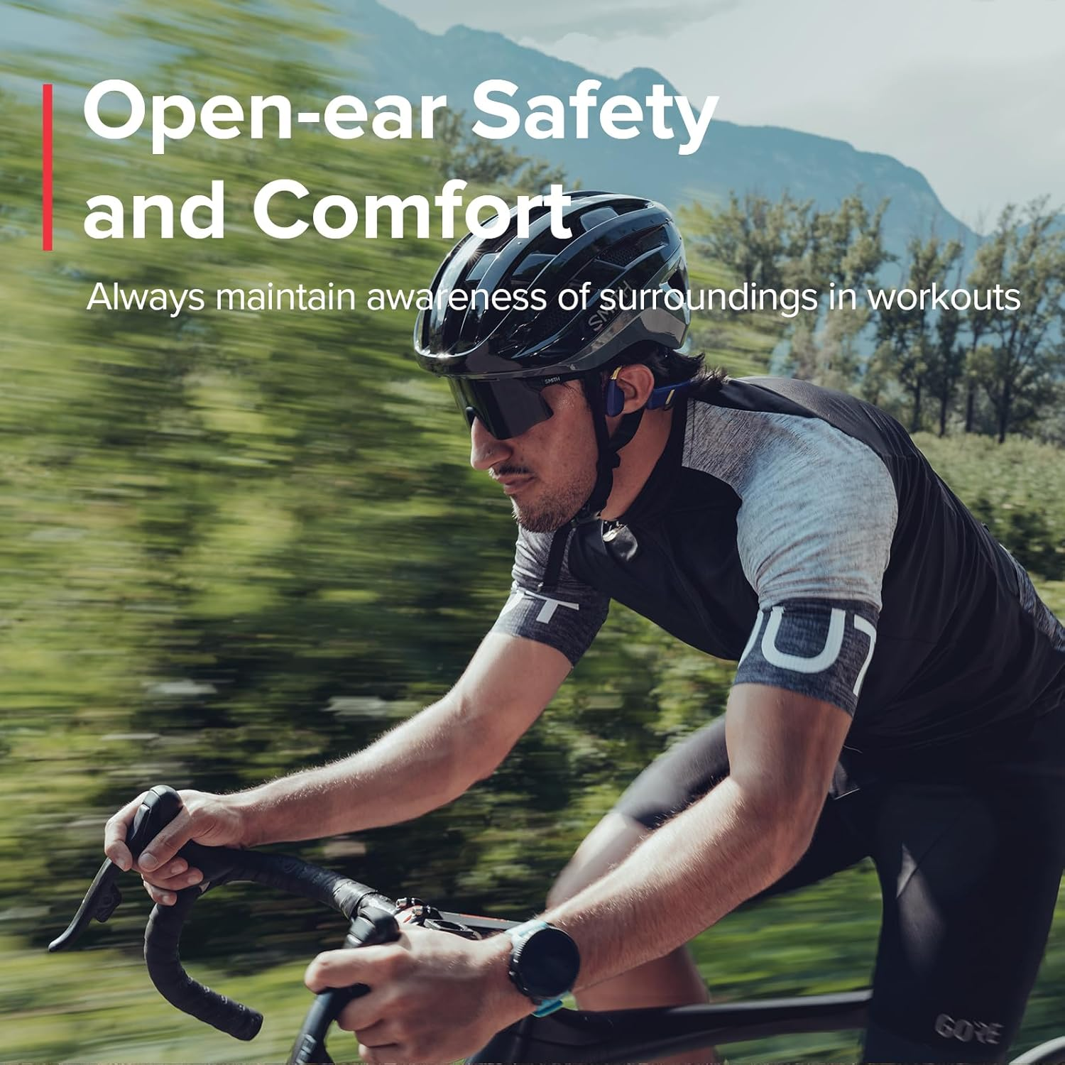 SUUNTO Aqua Open-Ear Swimming Bone Conduction Headphone