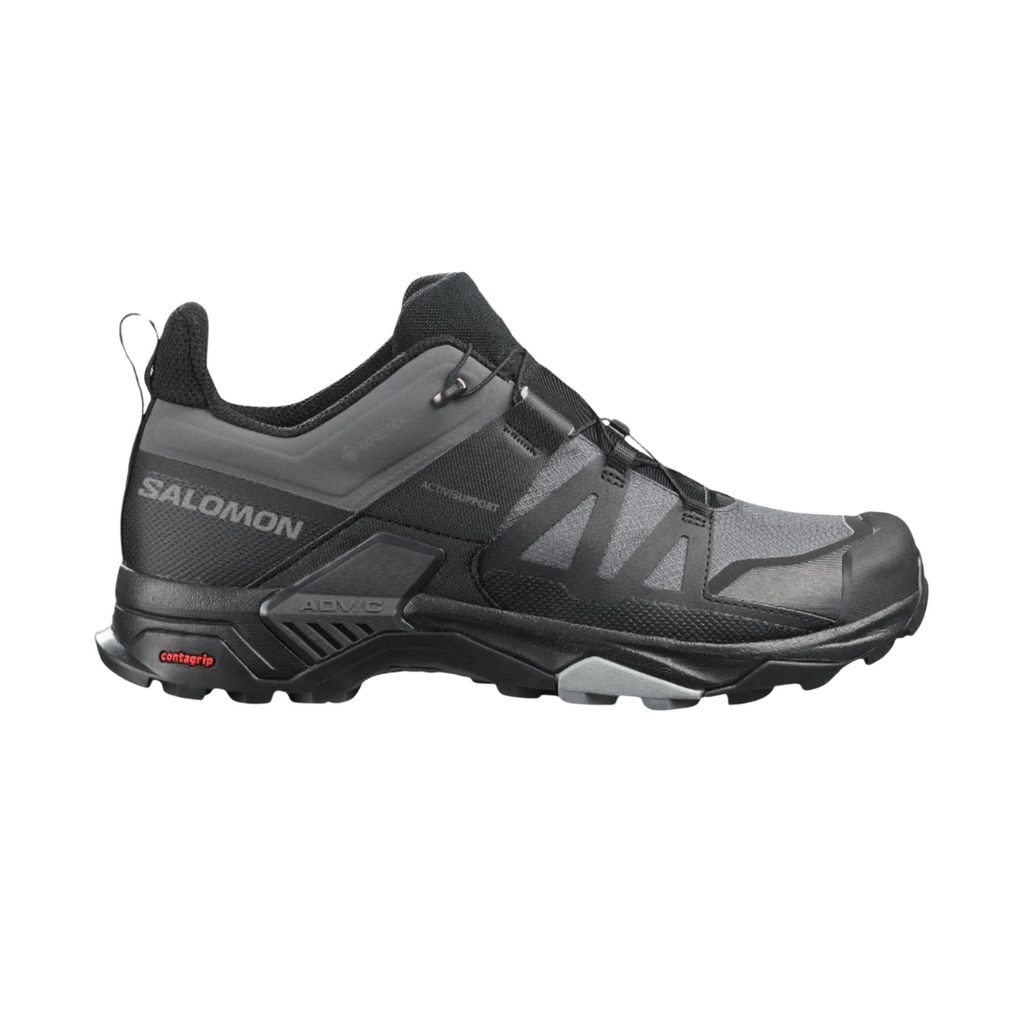 SALOMON Men's X Ultra 4 Goretex Shoes - Magnet/Black/Monument