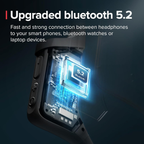 SUUNTO Sonic Open-Ear Bone Conduction Headphones