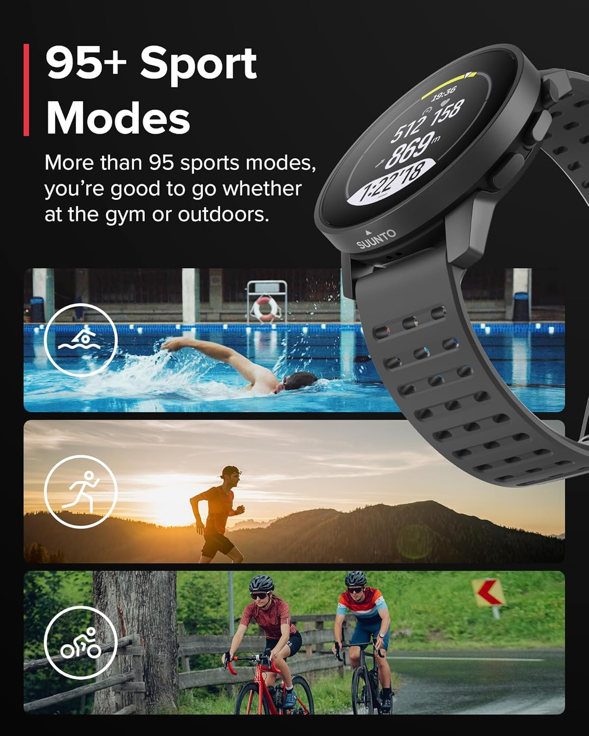 SUUNTO 9 Peak Pro Multisport GPS Watch