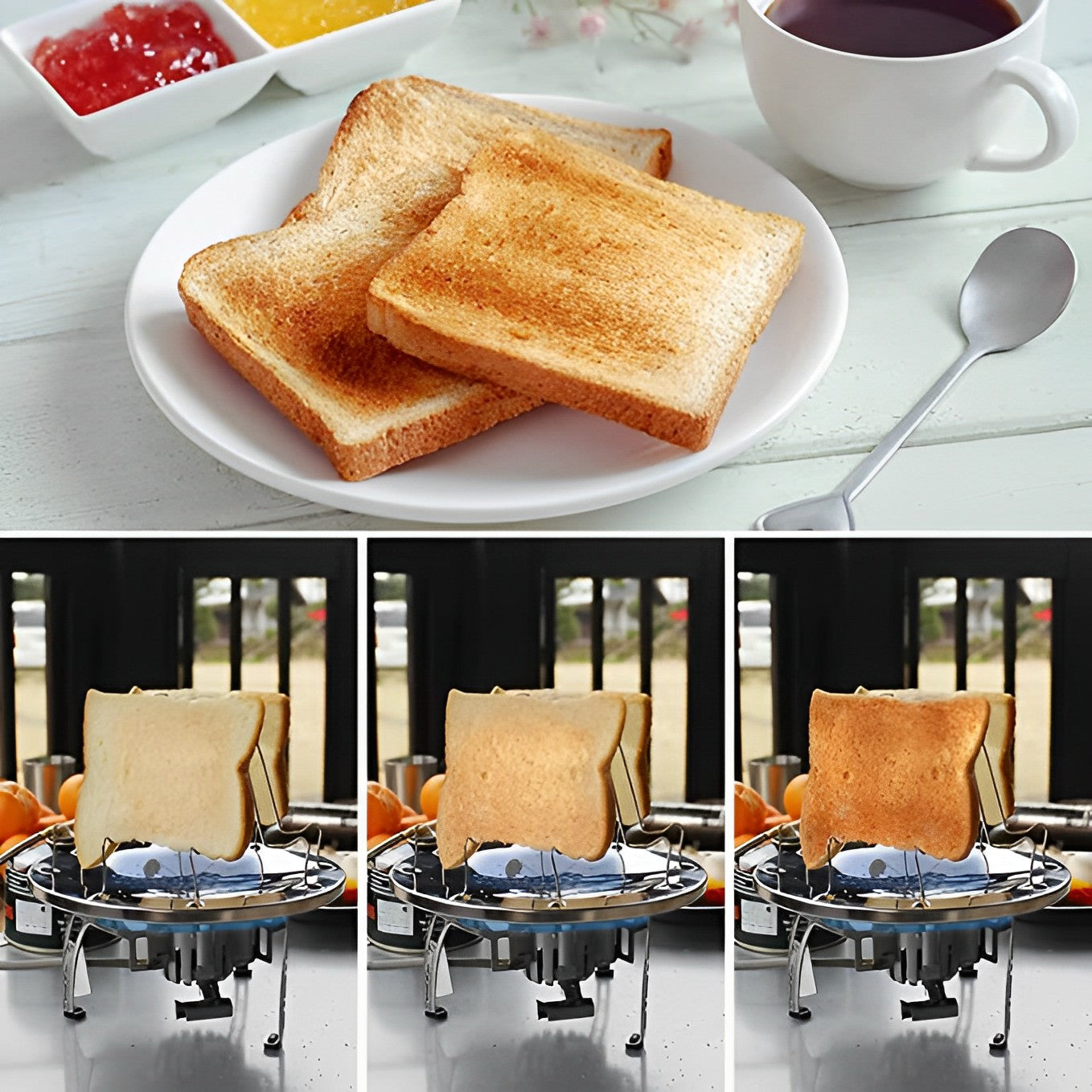 CLS Collapsible Bread Toaster Rack