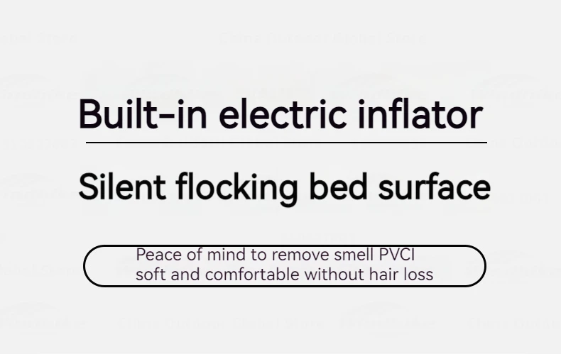 MOBI GARDEN Air Mat Inflatable Bed 2P