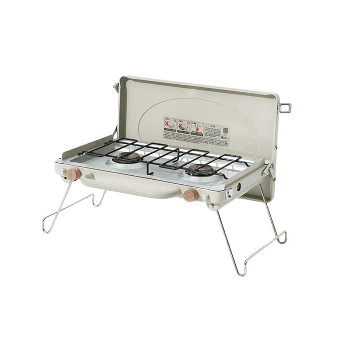 MOBI GARDEN Double-Headed Burner Gas Stove