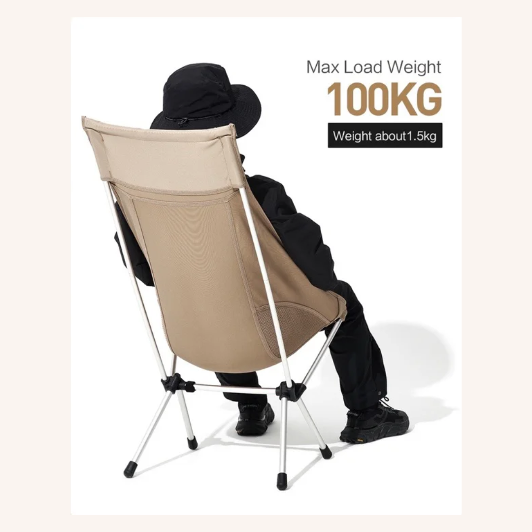 MOBI GARDEN Folding High Back Chair