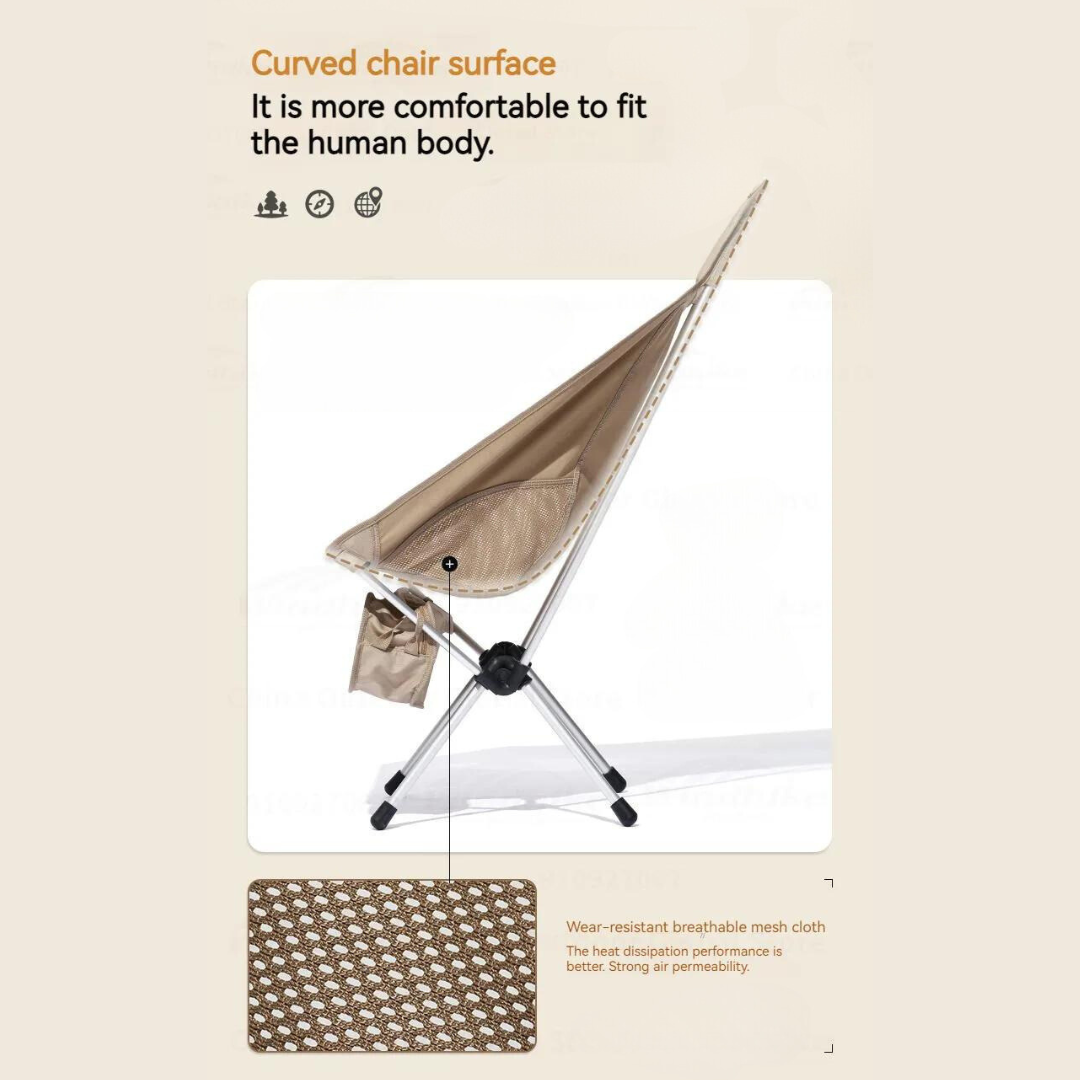 MOBI GARDEN Folding High Back Chair